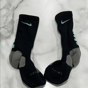 Nike ELITE Black and Gray Athletic Socks